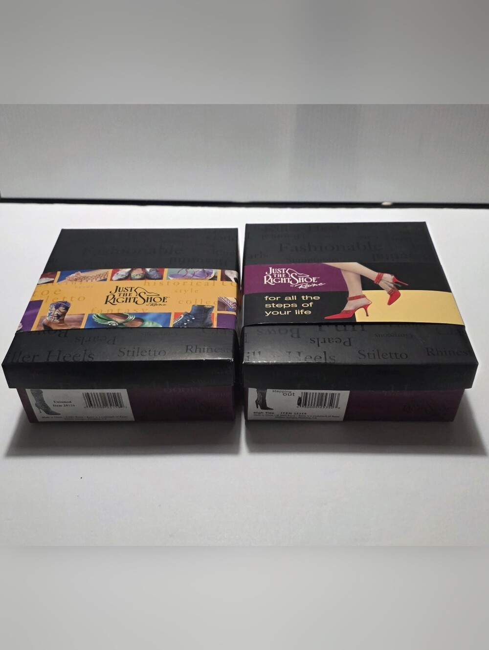 Just The Right Shoe "High Ties" & Untamed By Raine Stepping Out Miniatures